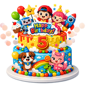 Cartoon Cake